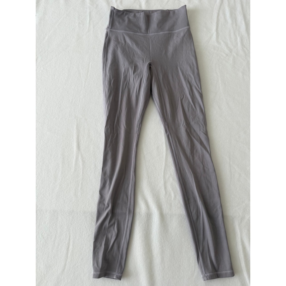Fabletics Leggings Womens XXS Motion365 Mesh Crisscross Purple Excellent
